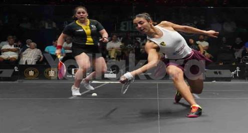 تأهل فرج والياس وصدام ناري بين هانيا ونوران إلى نصف نهائي بطولة الجونة الدولية للاسكواش (صور)